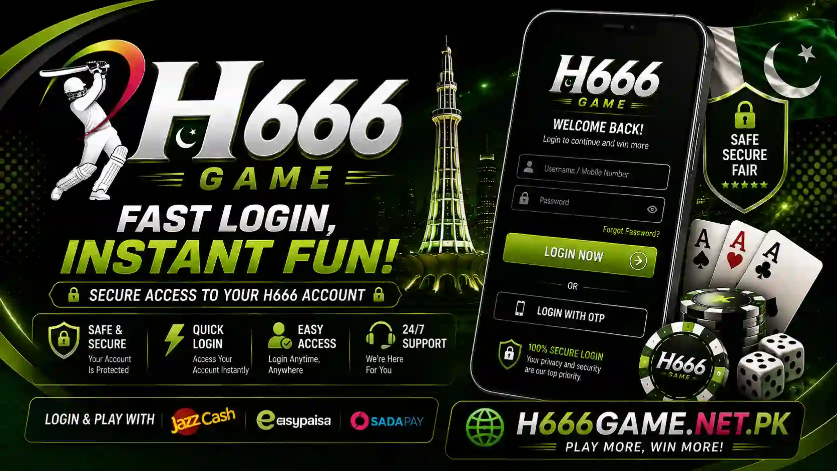 H666 Login